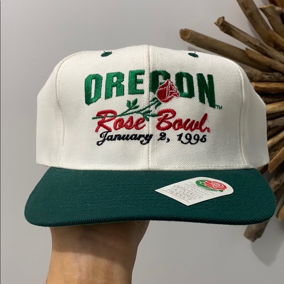 Nwt Vintage Oregon Ducks Rosebowl Hat 